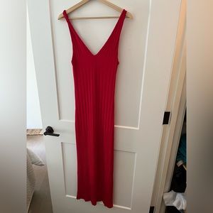 Zara midi dress. Very stretchy, fits up to an M
